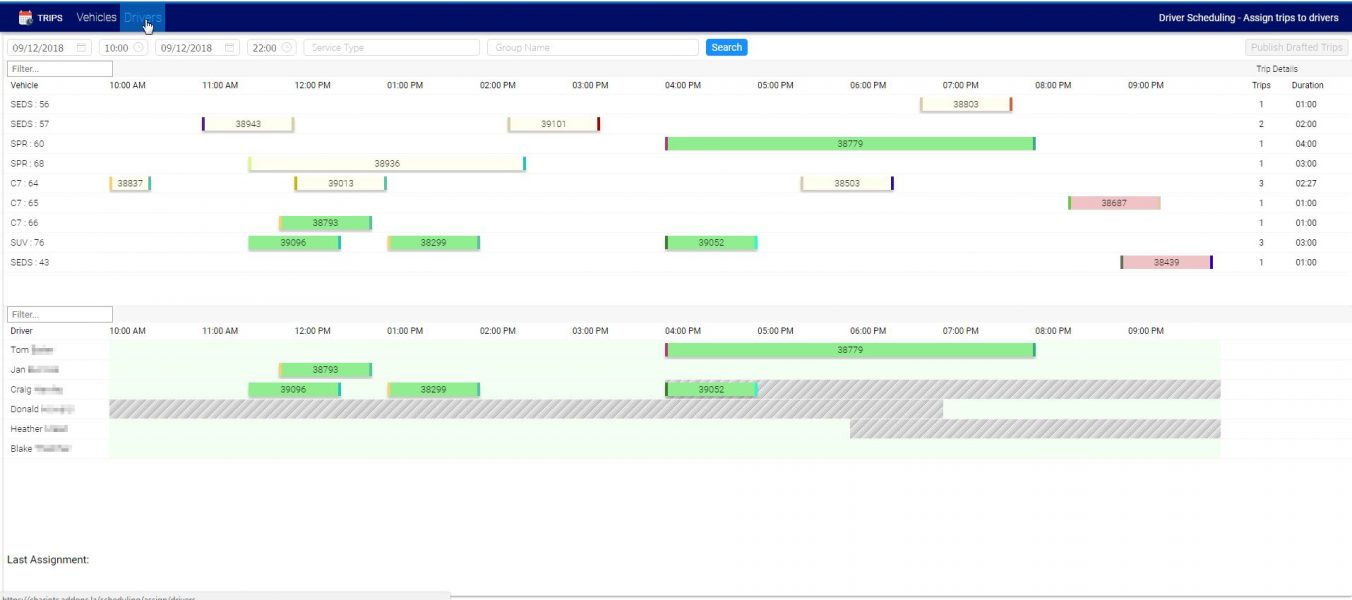 Driver Scheduling – Addons.LA